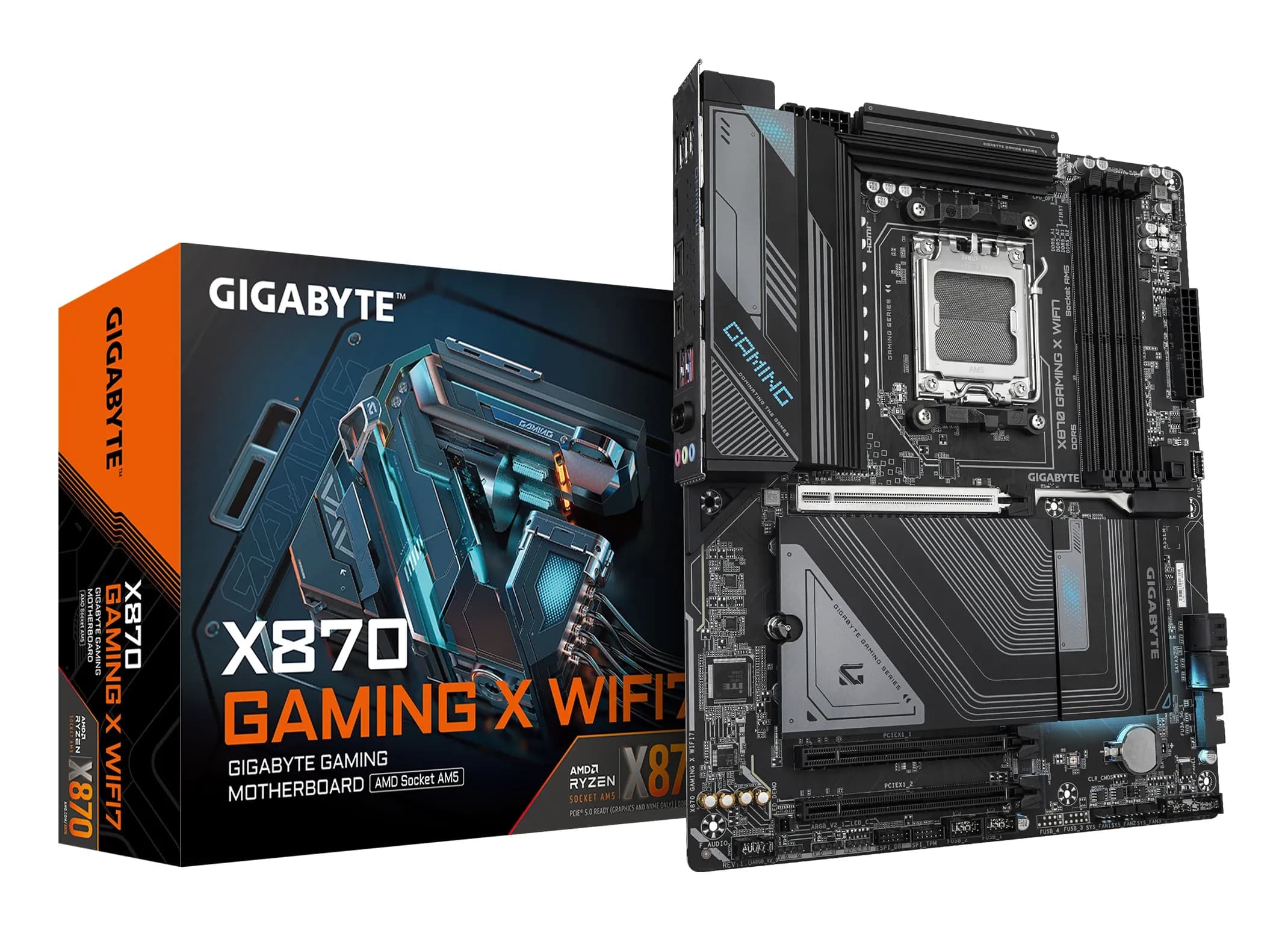 Материнская плата AM5 GIGABYTE X870 GAMING X WIFI7