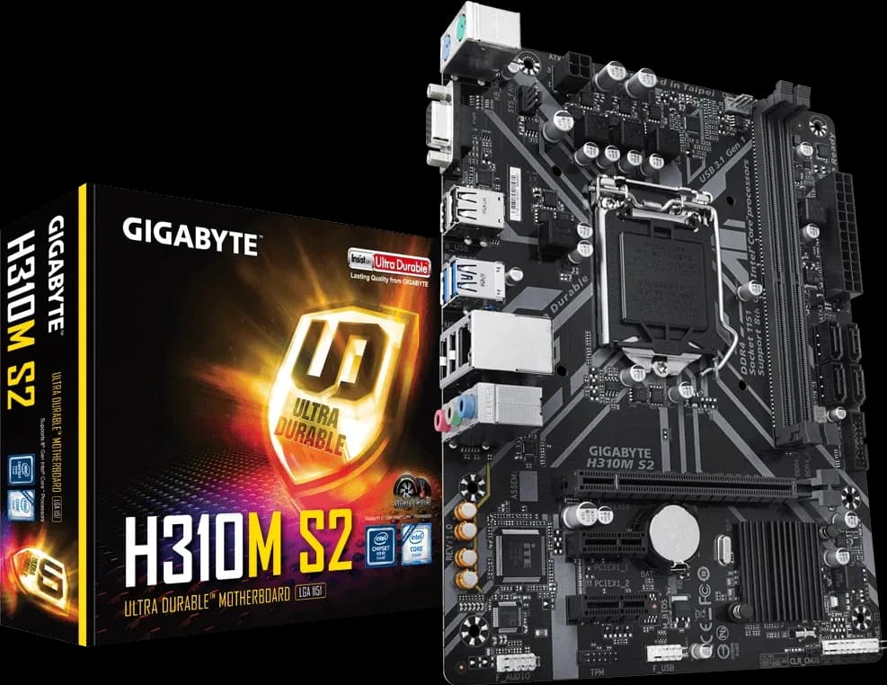 MB LGA1151v2 Gigabyte H310M S2