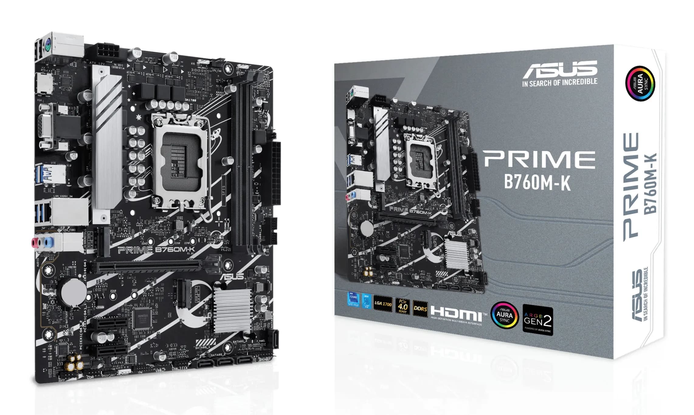 MB LGA1700 ASUS B760M-K
