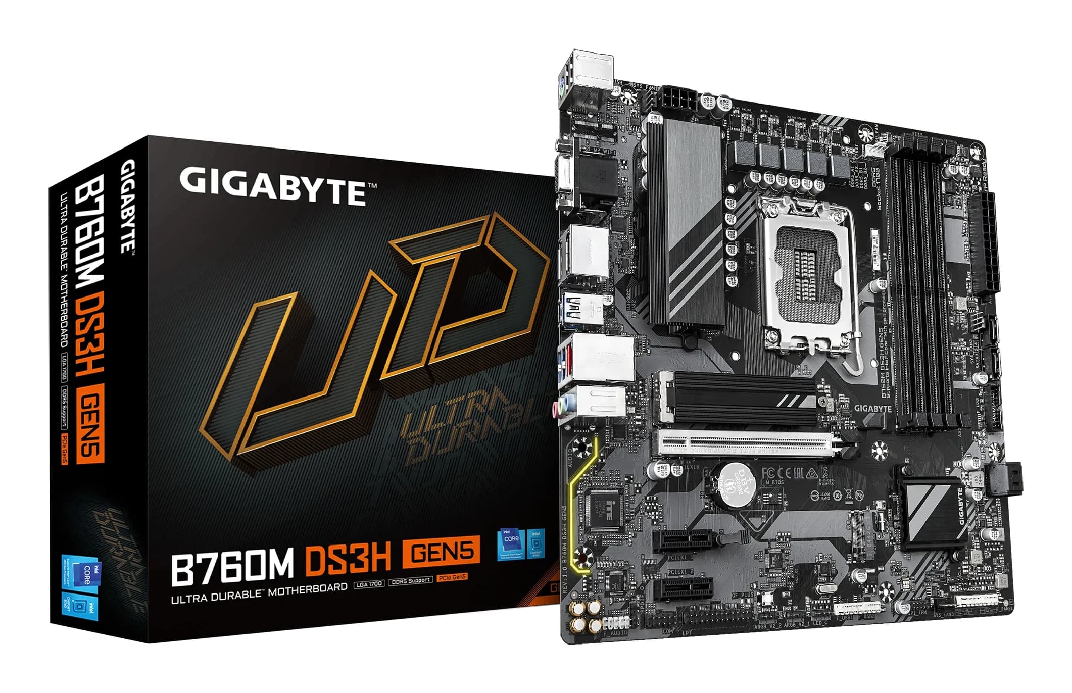 MB LGA1700 GIGABYTE B760M DS3H GEN5