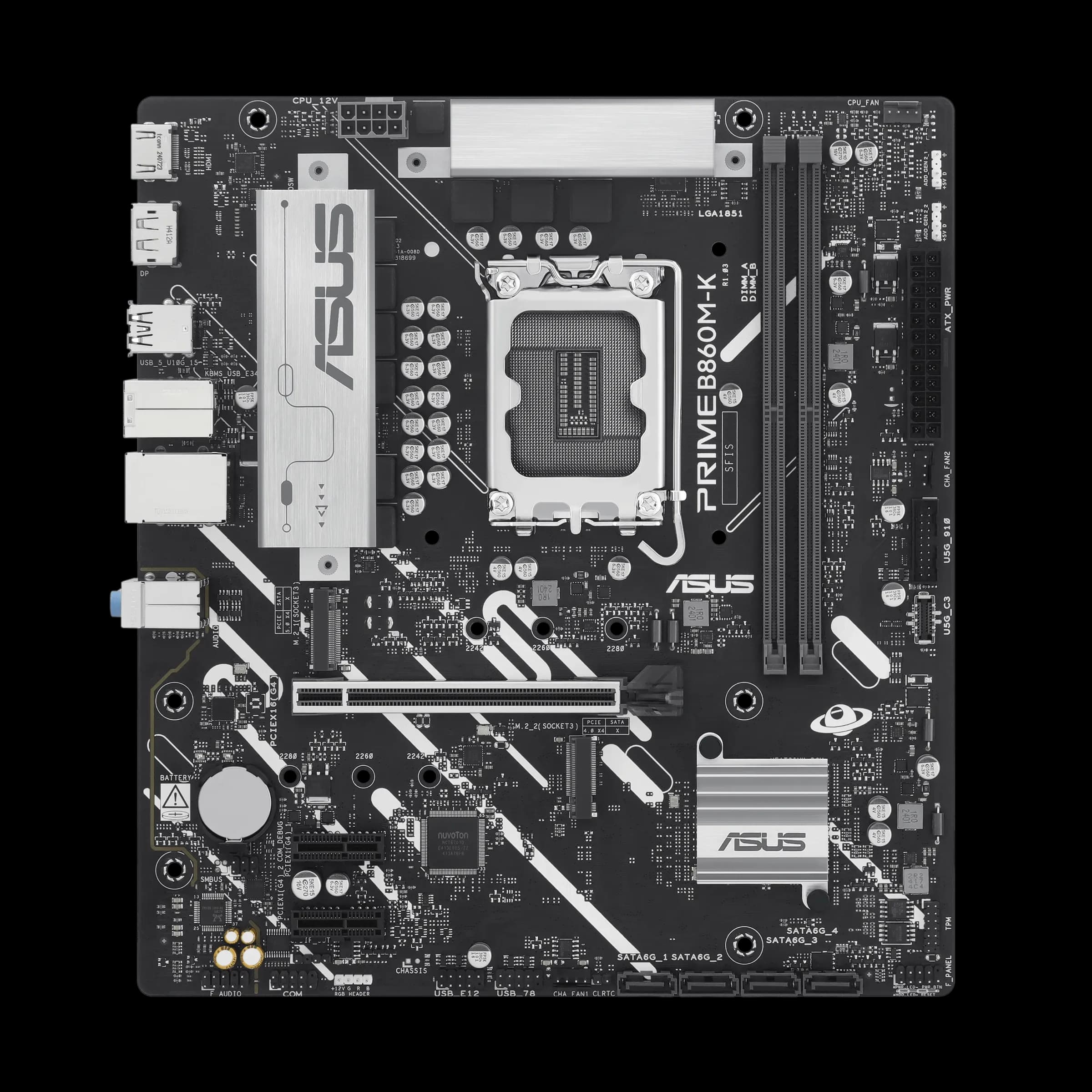 MB LGA1851 ASUS B860M-K