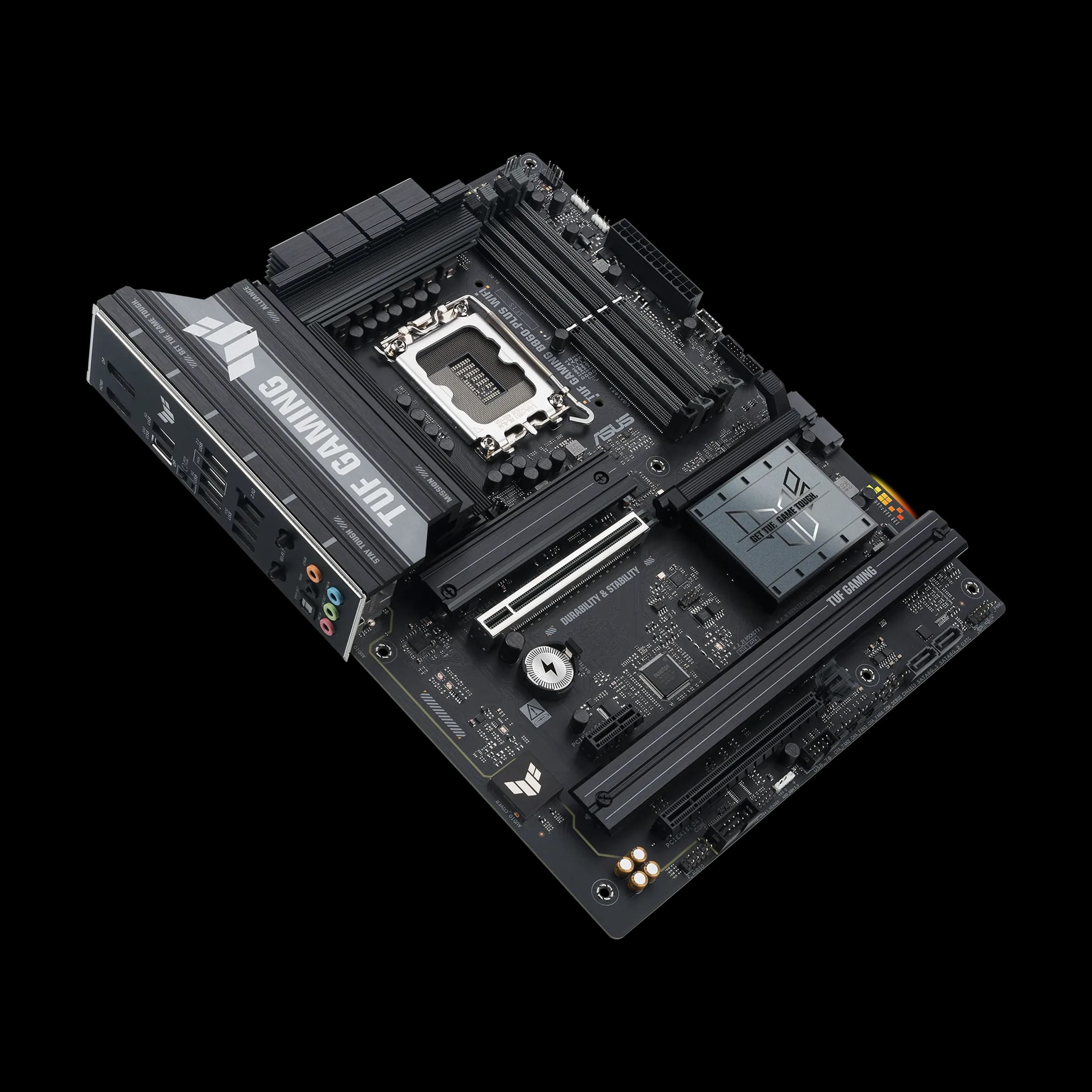 MB LGA1851 ASUS TUF GAMING B860-PLUS WIFI,4xDDR5,13xUSB,ATX,3xM.2, 4xSATA, 2PCIe16x,PCIe1x HDMI,DP