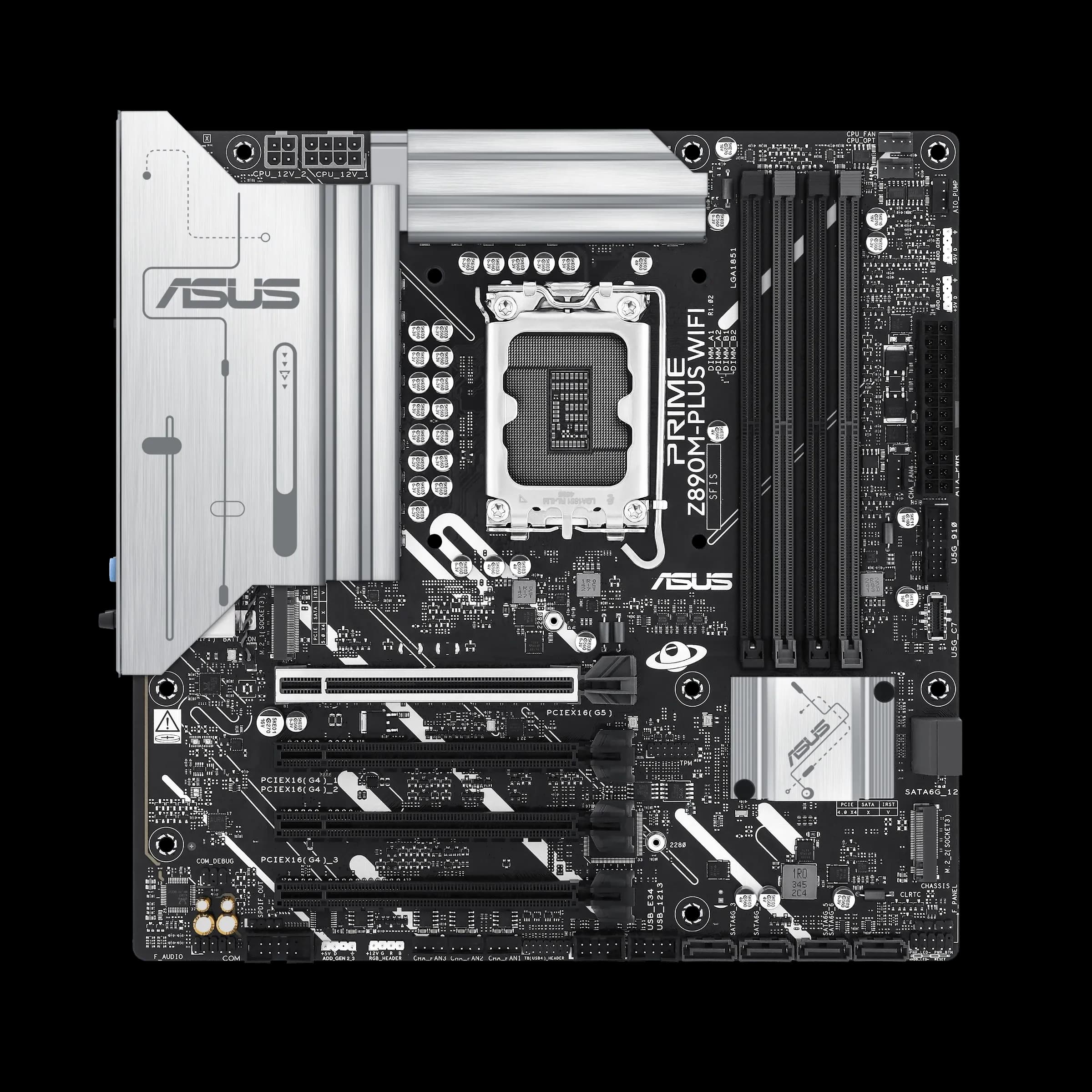MB LGA1851 ASUS Z890M-PLUS WIFI