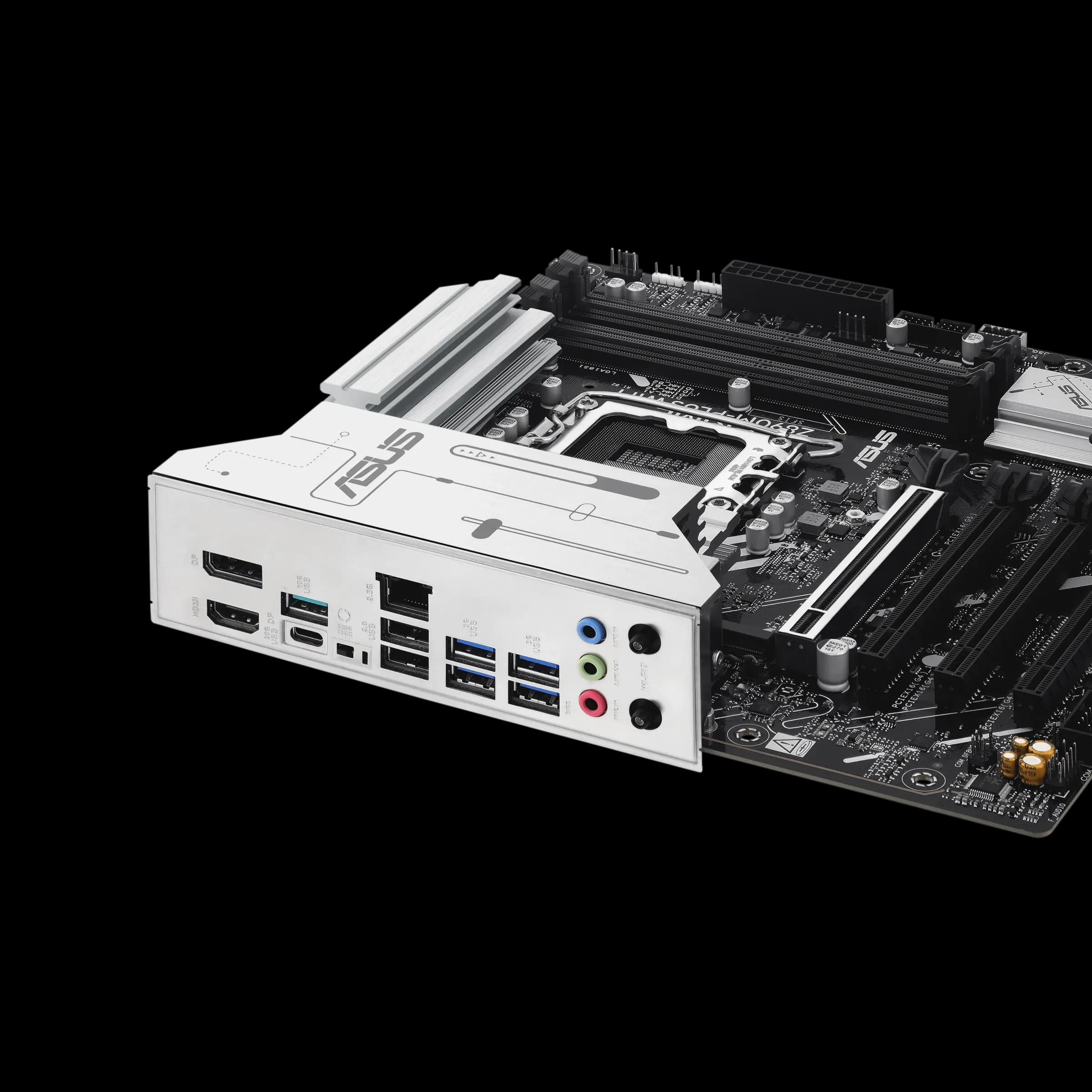 MB LGA1851 ASUS Z890M-PLUS WIFI,4xDDR5,15xUSB,mATX,M.2,2PCIe16x,2PCIe1x HDMI,DP