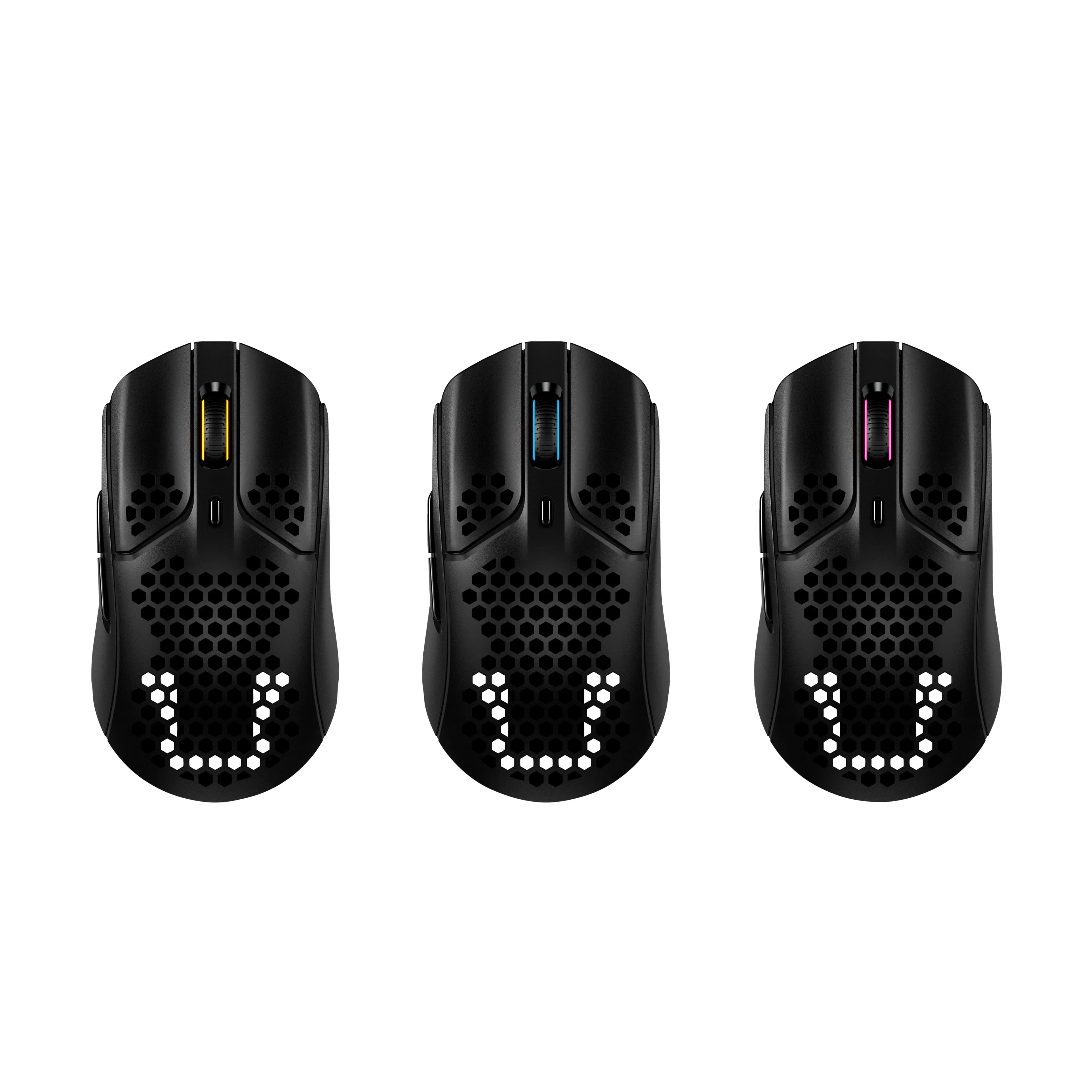 Мышь HyperX Pulsefire Haste (4P5D7AA), чёрная, Радиоканал (USB-приёмник)