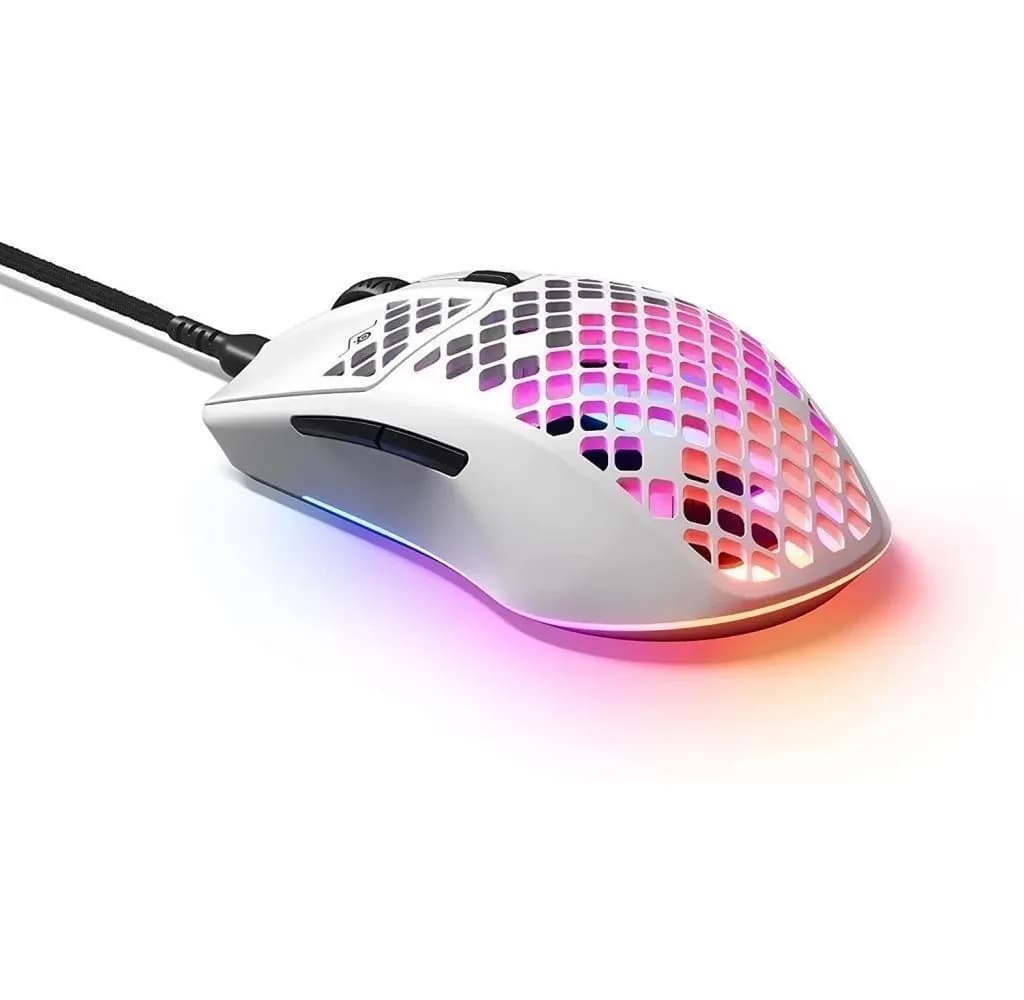 Мышь SteelSeries Aerox 3, белая