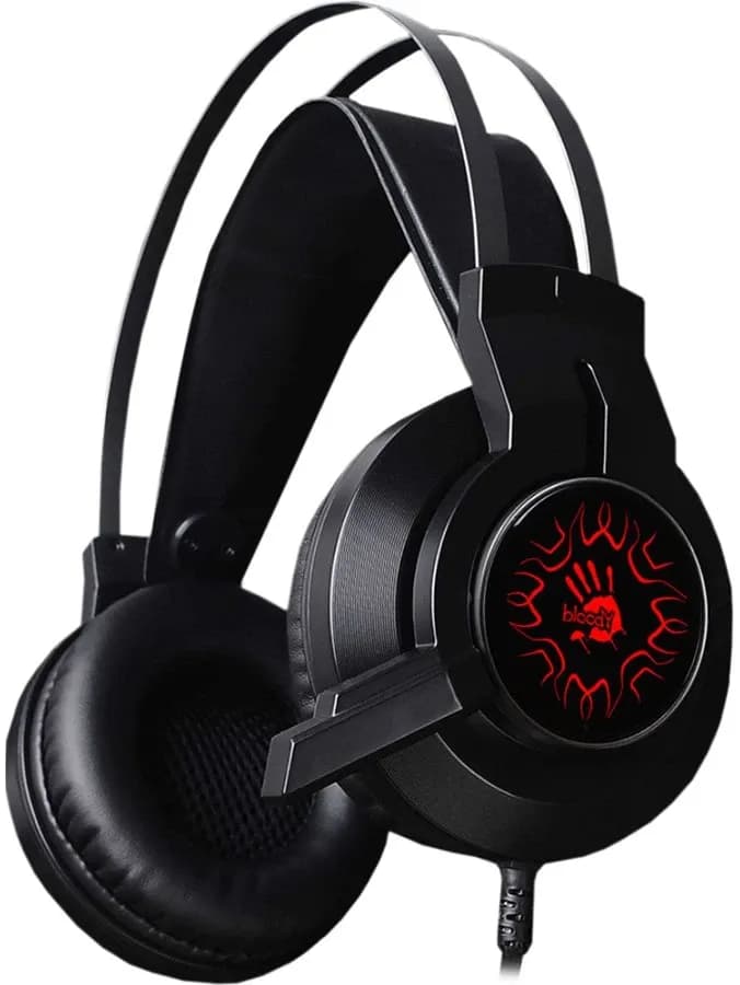 Наушники с микрофоном A4Tech BLOODY J437 7.1 HiFi Gaming Black USB