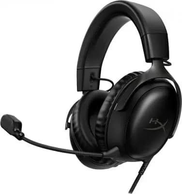 Наушники с микрофоном HYPERX 727A8AA HYPERX Cloud III ProGame DTS Spatial Audio jack 3.5 mm BLACK