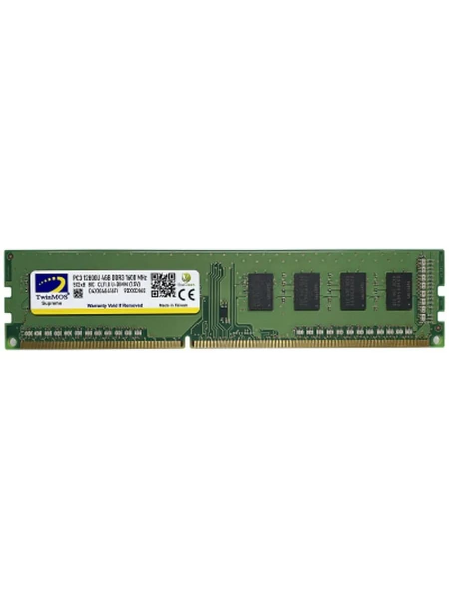 DDR3 4GB PC3-12800 (1600MHz) LV 1.35V w/o HEATSINK TWINMOS