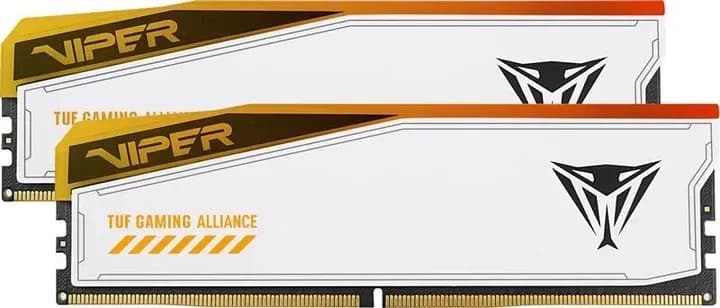 DDR5 48GB (2x24GB) PC-48000 (6000MHz) PATRIOT EP VIPER ELITE 5 RGB TUF GAMING WHITE PVER548G60C36KT