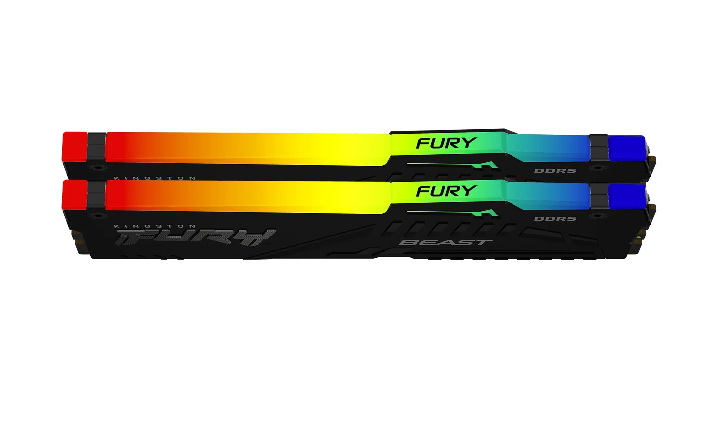 DDR5 64GB (2x32GB) PC-44800 (5600MHz) KINGSTON FURY BEAST RGB KF556C40BBAK2-64