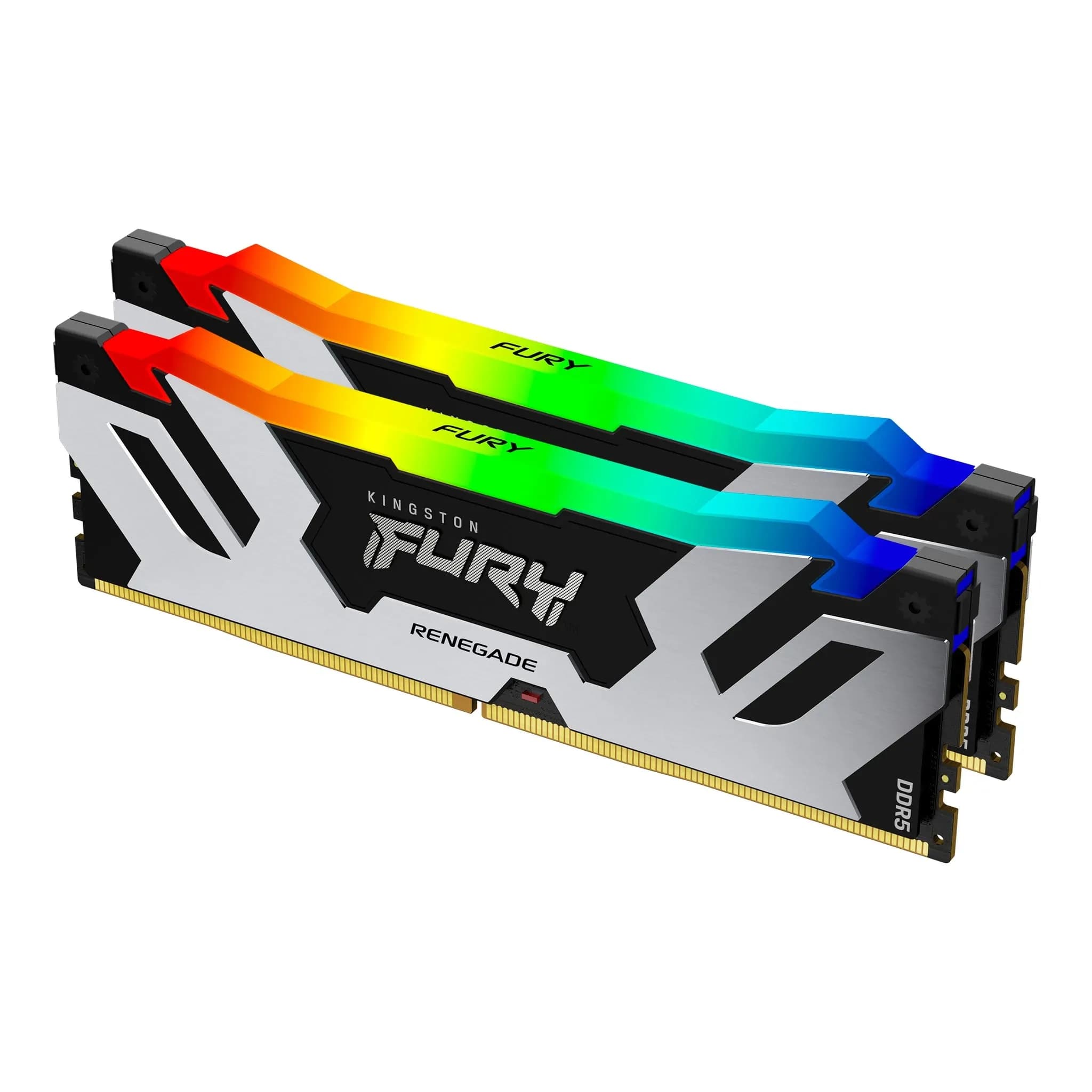 DDR5 64GB (2x32GB) PC-51200 (6400MHz) KINGSTON FURY RENEGADE RGB XMP KF564C32RSAK2-64