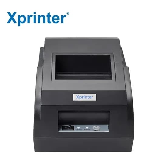Xprinter XP-58IIL 58mm desktop receipt printer, USB+bluetooth, 90mm/s, EU plug