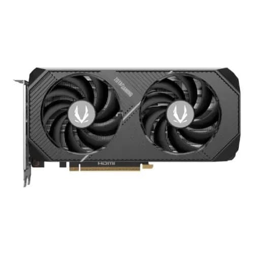 ZOTAC GAMING GeForce RTX 5070 Twin Edge 12GB GDDR7 192-bit Engine Clock 2512MHz, Memory Speed 28000MHz, NVIDIA DLSS 4, Metal Backplate, DirectX 12, OpenGL 4.6, IceStorm 2.0 Cooling, FireStorm, FREEZE Fan Stop, BladeLink Fans, HDCP 3x DisplayPort 1x HDMI, White LED Lighting [ZT-B50700E-10P]