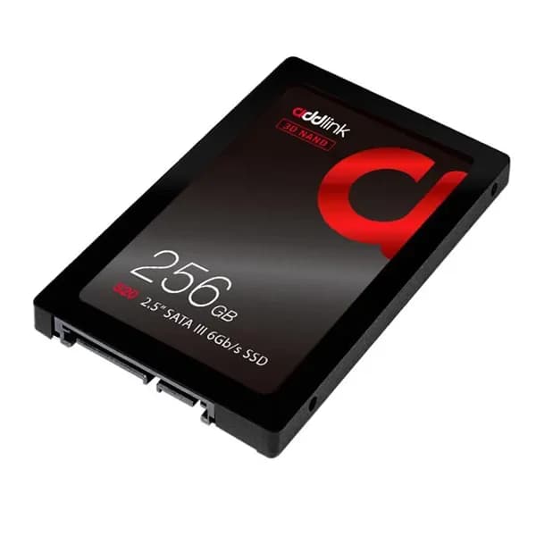Addlink S20 256GB 2.5" 3D NAND SATAIII 6Gb/s R/W Speed up to 510/400 MB/s, Made in Taiwan [ad256GBS20S3S]