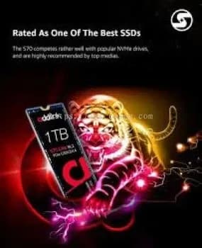 Addlink S70 Lite 1TB PCIe NVMe Gen3x4 [ad1TBS70LTM2P]