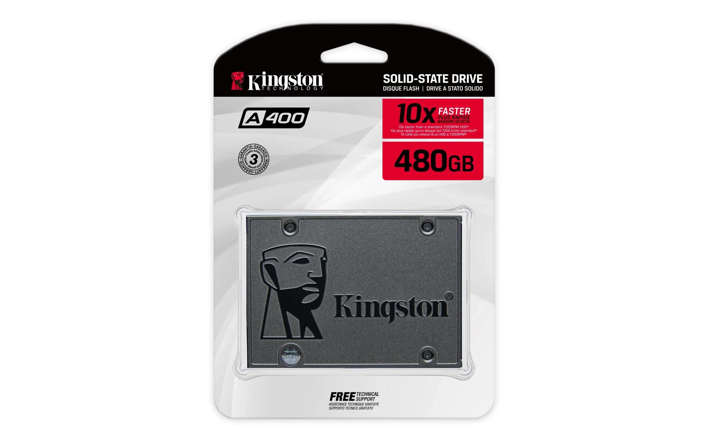 Kingston A400, 240GB, TCL 2.5””SATA3