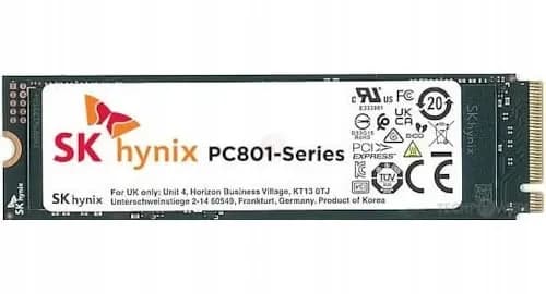 SK hynix 512GB PCIe NVMe Gen4x4, M.2 2280, Read/Write up to 4200/3200MB/s, [HFS512GEJ9X108N BA] OEM