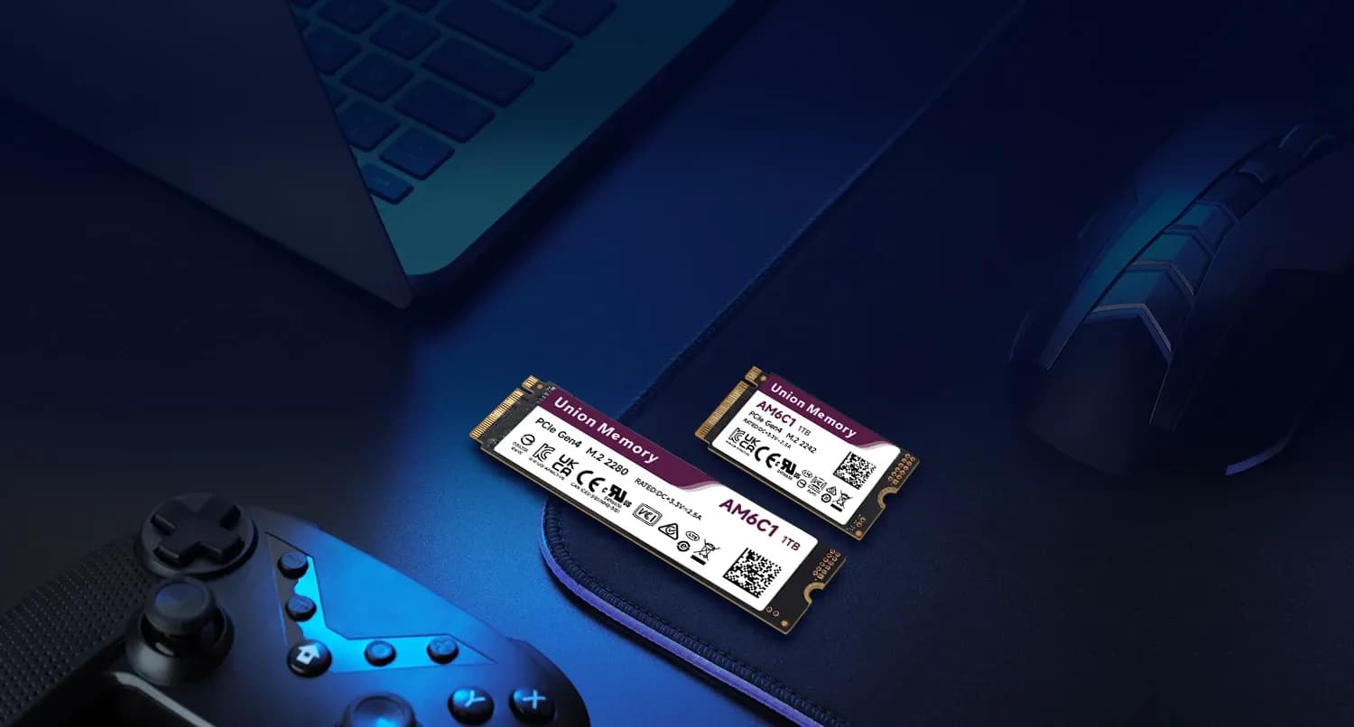 Union Memory AM6C1 512GB PCIe NVMe Gen4x4 [SSS1D71535]