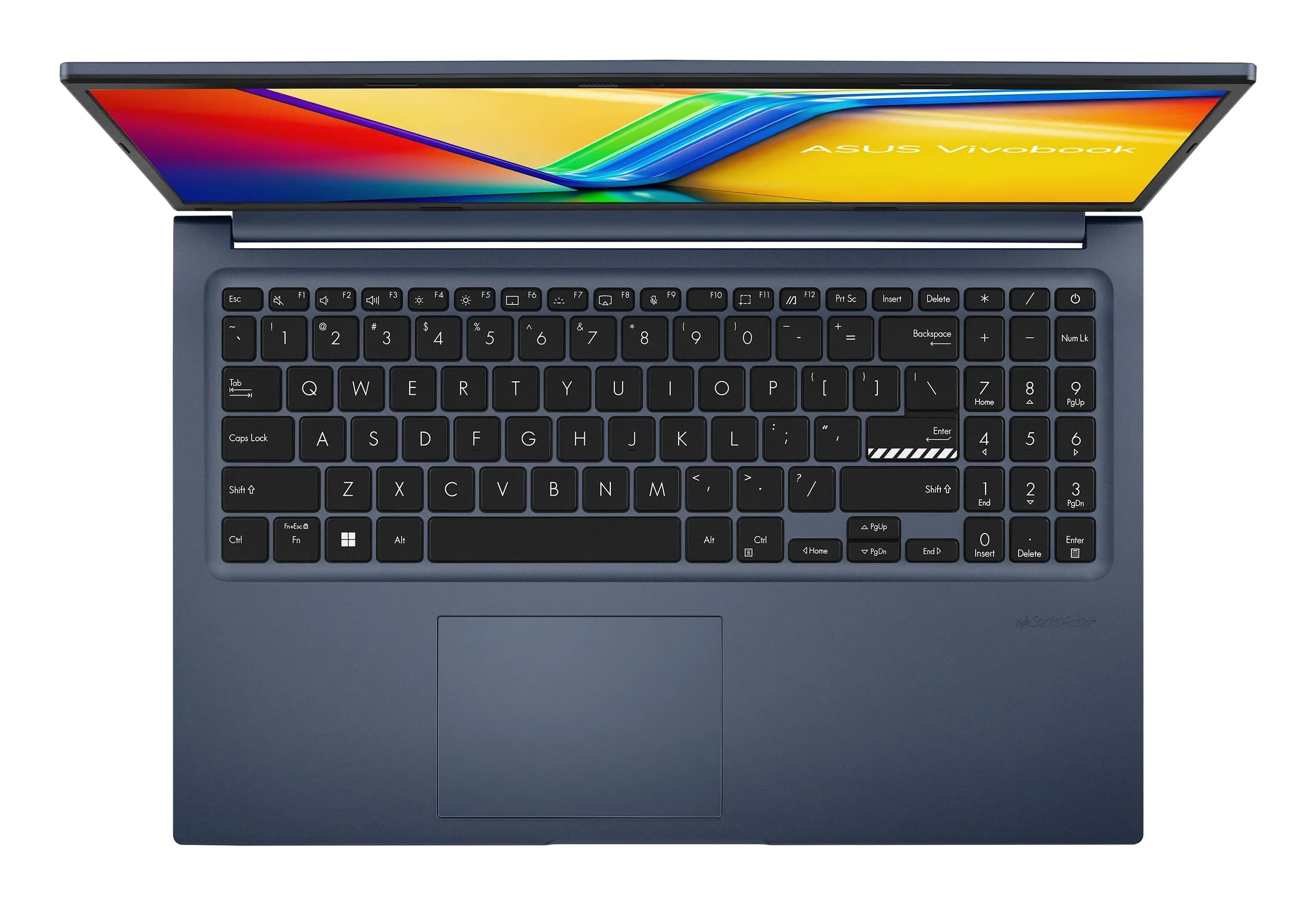 Asus VivoBook 15 X1502VA-BQ903W Intel Core i5-13420H (8 ядер/12 потоков, up to 4.6GHz), 15.6" FULL HD IPS (1920 x 1080), 8GB DDR4-3200Mhz, 256GB SSD PCIe NVMe, Intel UHD Graphics, 3xUSB Type-A, 1xUSB Type-C, WiF 6E, BT 5.2, 720p HD Camera with Privacy Shutter, Fast Charging (Быстрая зарядка), Eng-Rus, QUIET BLUE