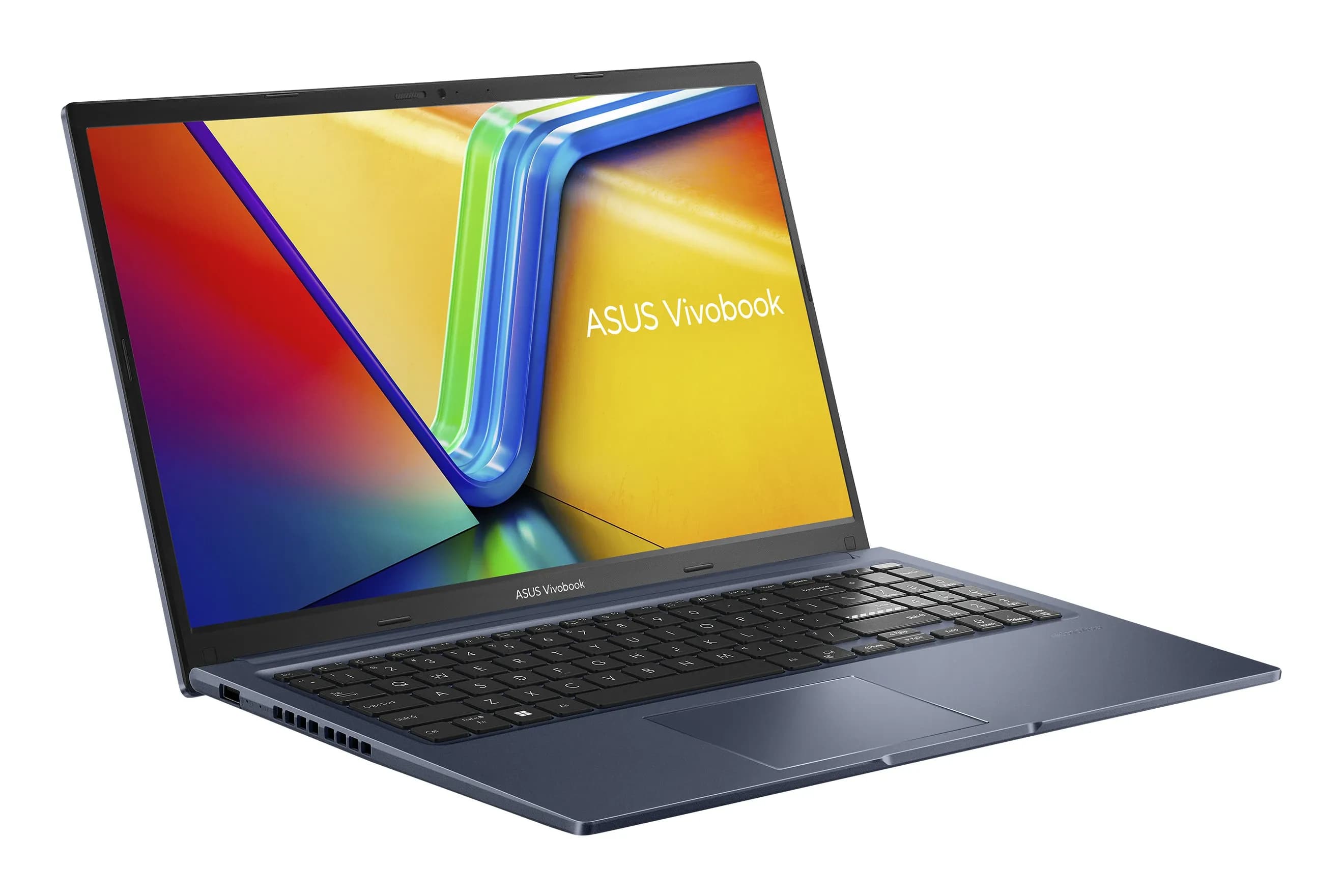Asus VivoBook 15 X1502VA-BQ903W Intel Core i5-13420H (8 ядер/12 потоков, up to 4.6GHz), 15.6" FULL HD IPS (1920 x 1080), 8GB DDR4-3200Mhz, 256GB SSD PCIe NVMe, Intel UHD Graphics, 3xUSB Type-A, 1xUSB Type-C, WiF 6E, BT 5.2, 720p HD Camera with Privacy Shutter, Fast Charging (Быстрая зарядка), Eng-Rus, QUIET BLUE