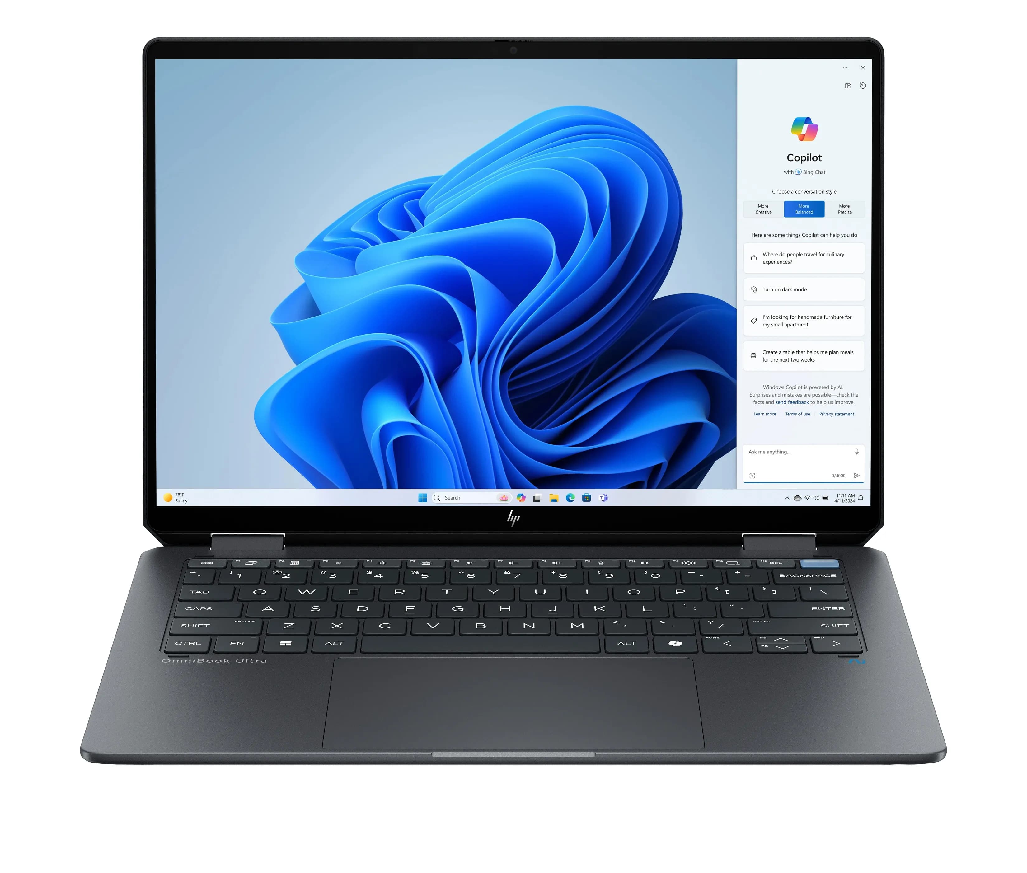 HP OmniBook Ultra Flip NGAI 2-in-1 14-FH0047NR