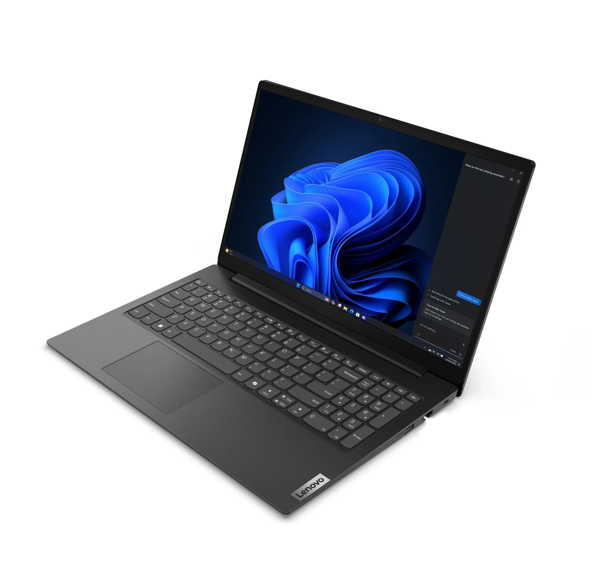 Lenovo V15 G5 Intel Core i7-13620H (10 ядер/16 потоков, up to 4.9GHz), 15.6" LED FULL HD (1920 x 1080) 250nits, 16GB DDR5, 256GB SSD PCIe NVMe M.2, Intel UHD Graphics, WiFi 6, BT5.2, HD 720P Cam with Privacy Shutter, LAN, RJ45 Ethernet, 2xUSB Type-A, USB Type-C (with PD and DP 1.2), замок Kensington Nano Security Slot, Rapid Charge Boost (Технология быстрой зарядки), Copilot Key, Eng-Rus, BUSINESS BLACK