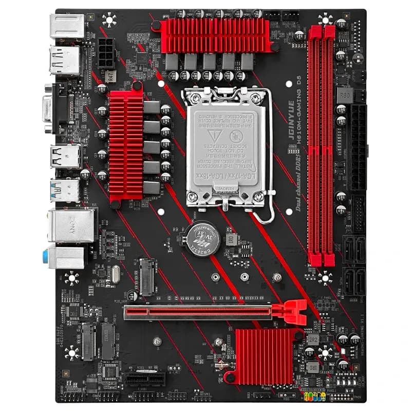 Материнская плата JGINYUE H610M-GAMING D5