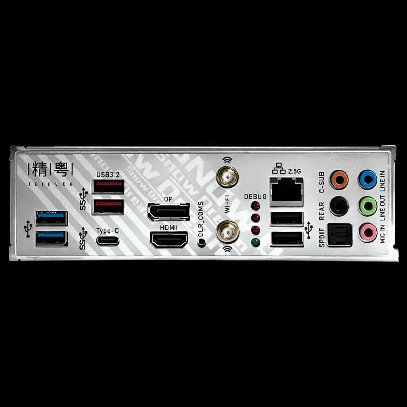 Материнская плата JGINYUE Z790M SNOW DREAM D5