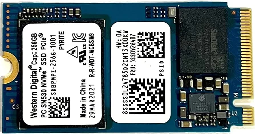 SSD WD SN530 256GB M.2 2242 PCI-E NVMe Gen3 X2 BULK