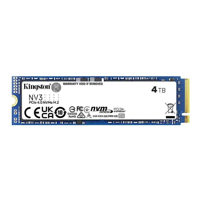 SSD KINGSTON NV3 4TB M.2 2280 PCIe 4.0 x4 NVMe 6000/5000
