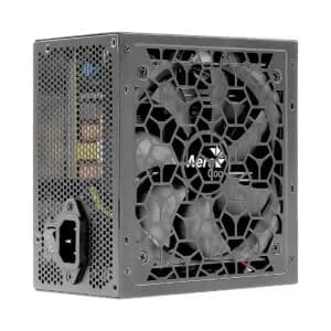 Блок питания 550W Aerocool AERO BRONZE 550W, 550W, ATX, Bronze, APFC, 20+4pin, 4+4pin, 5*Sata, 4*Molex, 2*PCI-E 6+2pin, Вентилятор 12см, Кабель питания, Черный