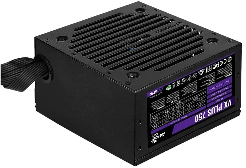 Блок питания 750W Aerocool VX PLUS Stealth 750