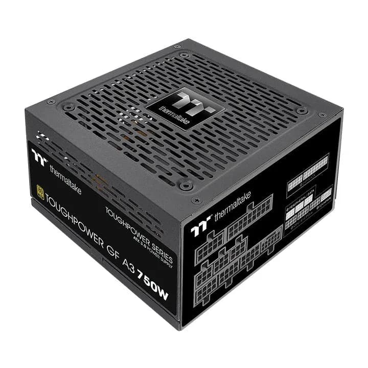 Блок питания 750W Thermaltake, Smart BX1 RGB 750W, PS-SPR-0750NHSABE-1, 750W, ATX, 80 Plus Bronze, APFC, 20+4 pin, 4+4pin, 9*Sata, 6*Molex, 1*FDD, 4*PCI-E 6+2 pin, Вентилятор RGB 12 см, Кабель питания, Черный