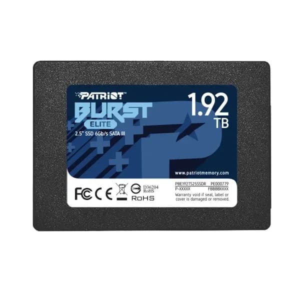 SSD PATRIOT BURST ELITE 1920GB 3D NAND SATAIII 450/320MB