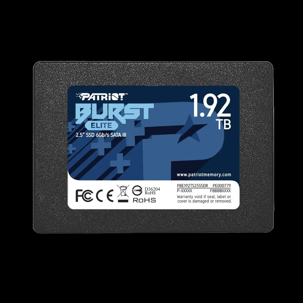 SSD PATRIOT BURST ELITE 960GB 3D NAND SATAIII 450/320MB