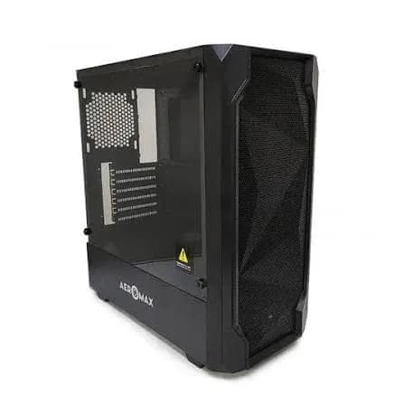 Корпус (игровой) Aeromax WS-8027A, ATX/Micro ATX, USB3.0x1+1.0x2+HDAUDIO, Выс.проц.кулера до 170мм, Cooler:Front 3x12cm;Top:2x12cm;Rear:1x12cm, VGA до 350мм, 3.5"HDDx1, 2.5"SDDx1 OR 2.5"HDDx2,черный
