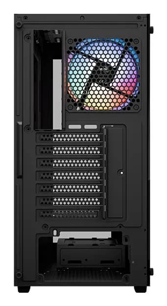 Корпус Aerocool Pivot-G-BK-v1, ATX/micro ATX/mini-ITX, USB 3.0/2*2.0, HD-Audio+Mic,установлен кулер 12cm,Выс .проц.кул. до 170мм,Дл VGA до 345мм (без пер.кул),2*3.5"/2*2.5",Толщ 0,5мм, 223.5x448.5x369.5мм, Без Б/П,Черный