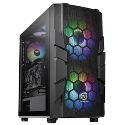 Корпус Thermaltake Commander C33 TG CA-1N4-00M1WN-00 ATX/Micro ATX/Mini ITX USB2x3.0, HD-Audio, Куллер 1x120мм+ 2x200мм ARGB, Высота CPU куллера до 180мм, VGA до 310мм, 462x233x518мм, Без Б/П, Черный