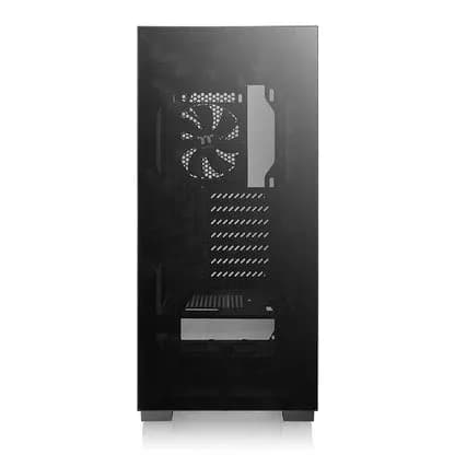 Корпус Thermaltake Versa T25 TG CA-1R5-00M1WN-00 ATX/Micro ATX/Mini ITX USB1x3.0+2x2.0, HD-Audio, Куллер 1x120мм , Высота CPU куллера до 150мм, VGA до 300мм, 416x210x480мм, Без Б/П, Черный