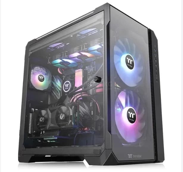 Корпус Thermaltake View 51 TG CA-1Q6-00M1WN-00 Micro ATX/Mini ITX USB2x3.0+2.0x2+1xTypeC