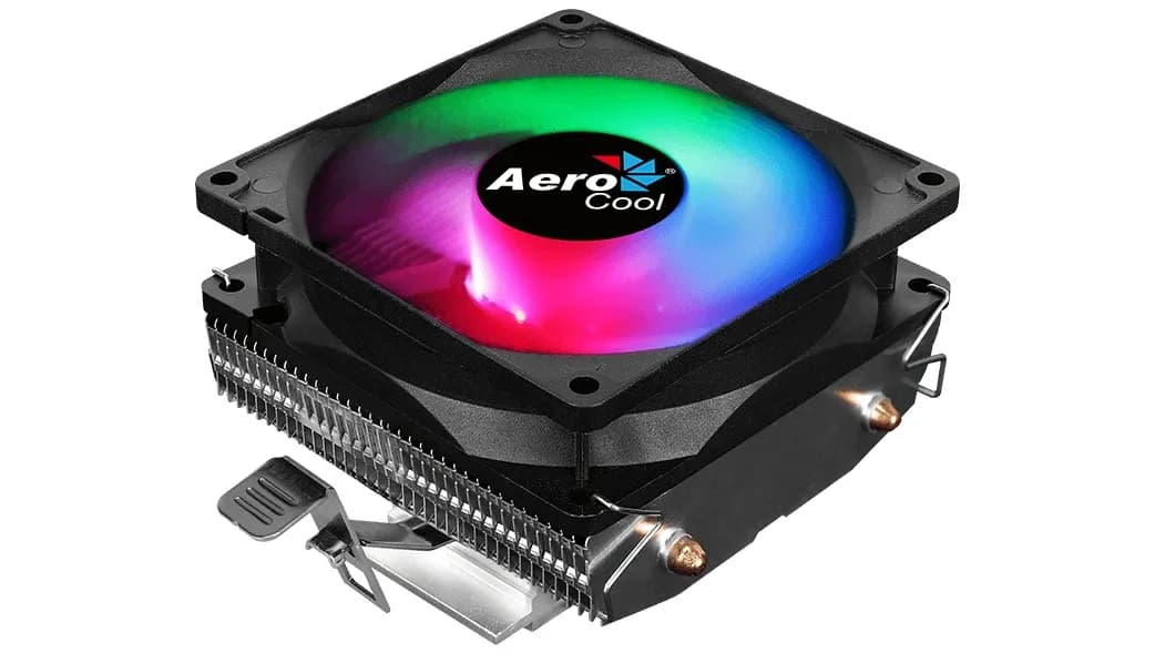 Кулер для процессора Aerocool Air Frost 2 FRGB 3P Intel 1700/115X/775/1200/AM4/AM3+/AM3/AM2+/AM2/FM2/FM1