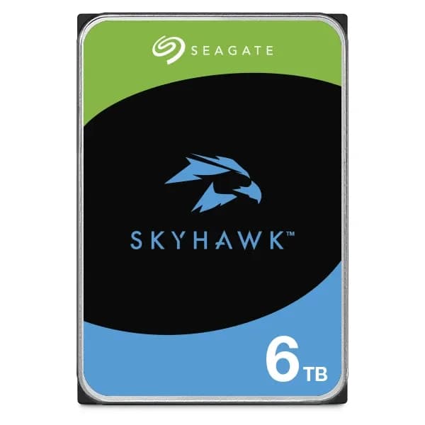 Жесткий диск HDD 6TB, Seagate Skyhawk, 5400rpm, 256MB 3.5", SATA3 6Gbit/s [ST6000VX009]