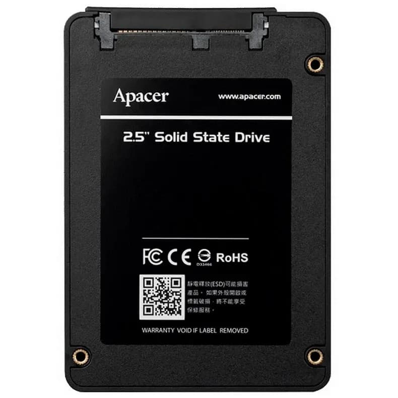 Твердотельный накопитель SSD 240GB Apacer AS340 Panther, SATAIII, Read/Write up 475/380MB/s [AP240GAS340G-1]