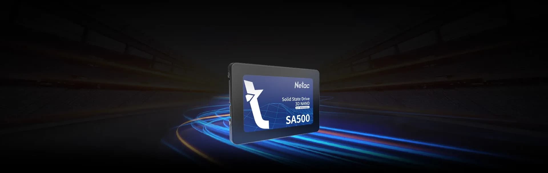 Твердотельный накопитель SSD 512GB Netac SA500 3D NAND SATA 2.5-inch [NT01SA500-512-S3X]