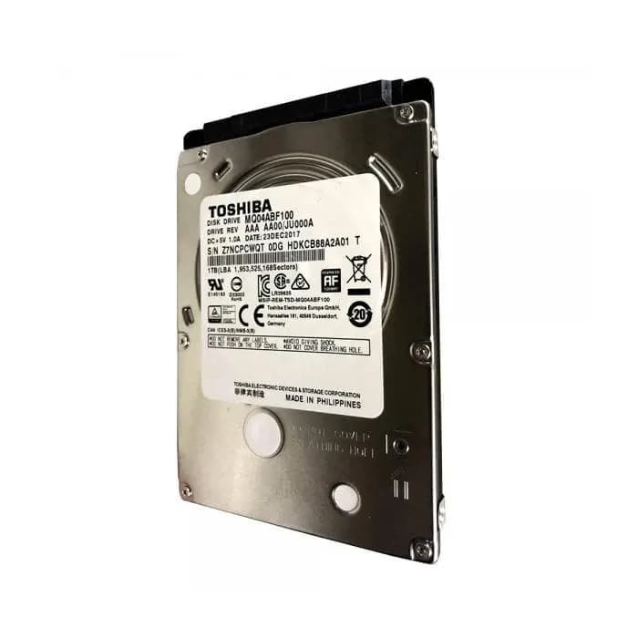 Жесткий диск для ноутбука 1000GB Toshiba 5400rpm 128MB SATA300 [MQ04ABF100] OEM