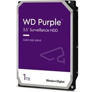 WD 1TB 5400rpm 64MB WD10PURZ PURPLE SURVEILLANCE SATA3
