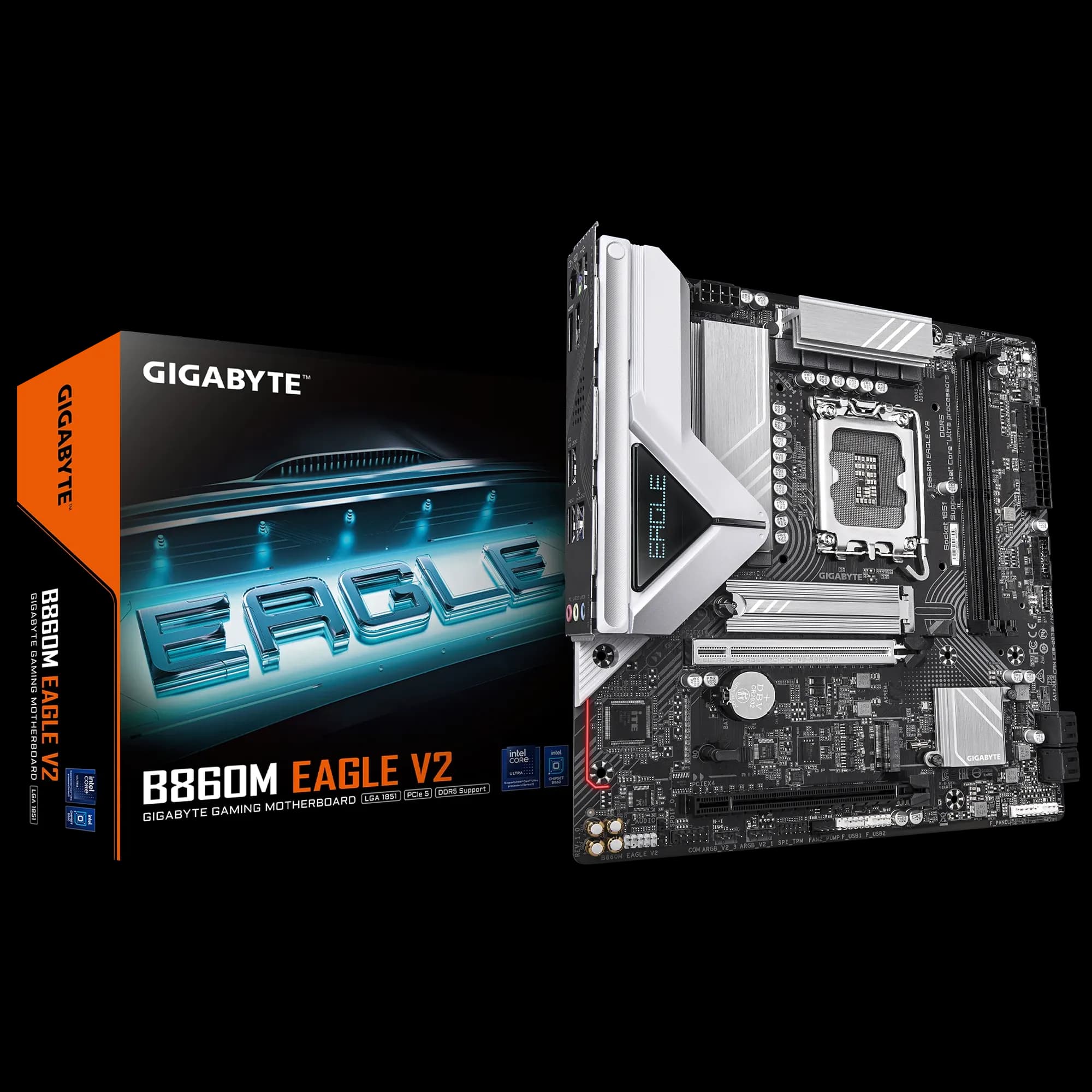 Матплата Gigabyte B860M EAGLE V2