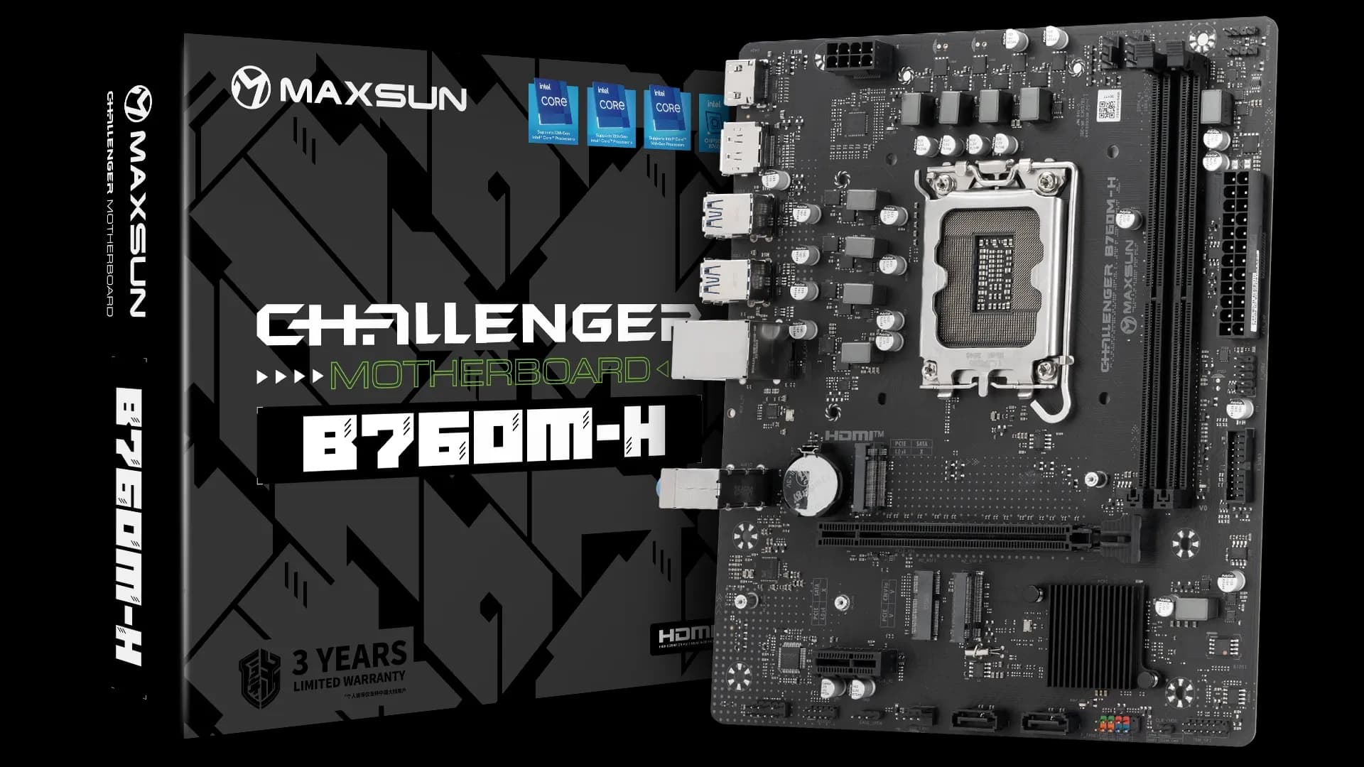 Матплата MAXSUN MS-Challenger B760M-H