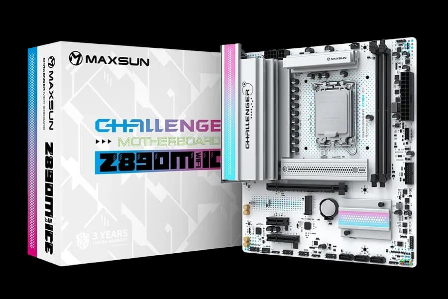 Матплата MAXSUN MS-Challenger Z890M WIFI ICE
